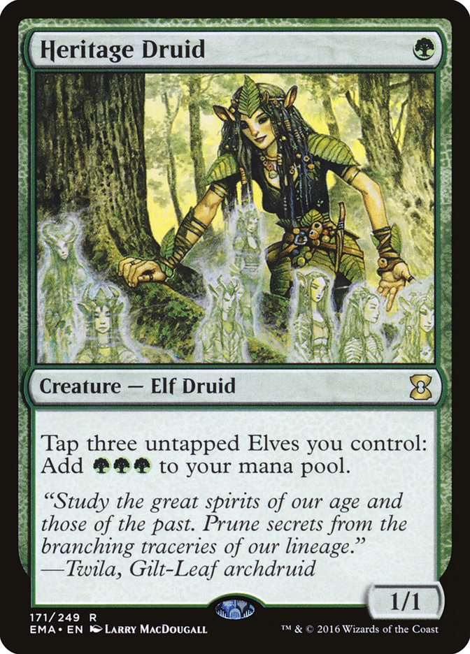 Heritage Druid [Eternal Masters] [Foil]