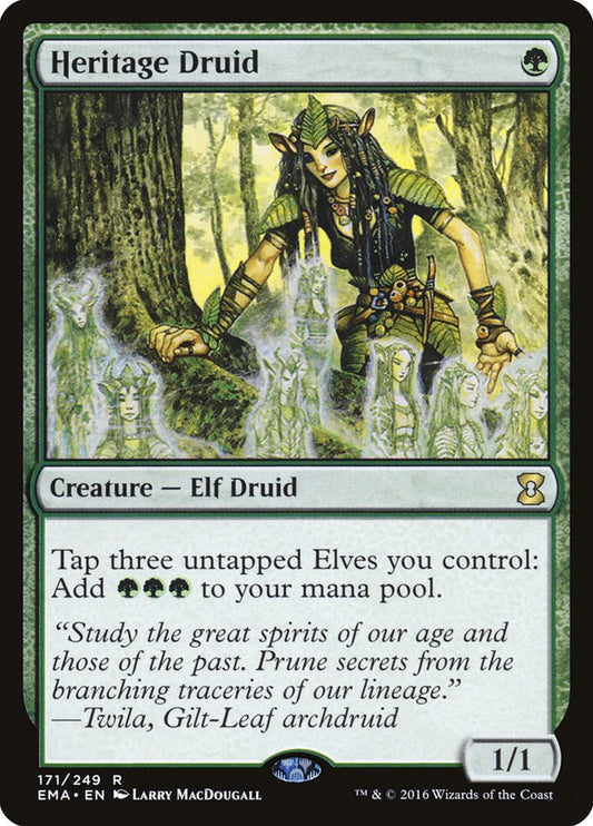 Heritage Druid [Eternal Masters] [Foil]