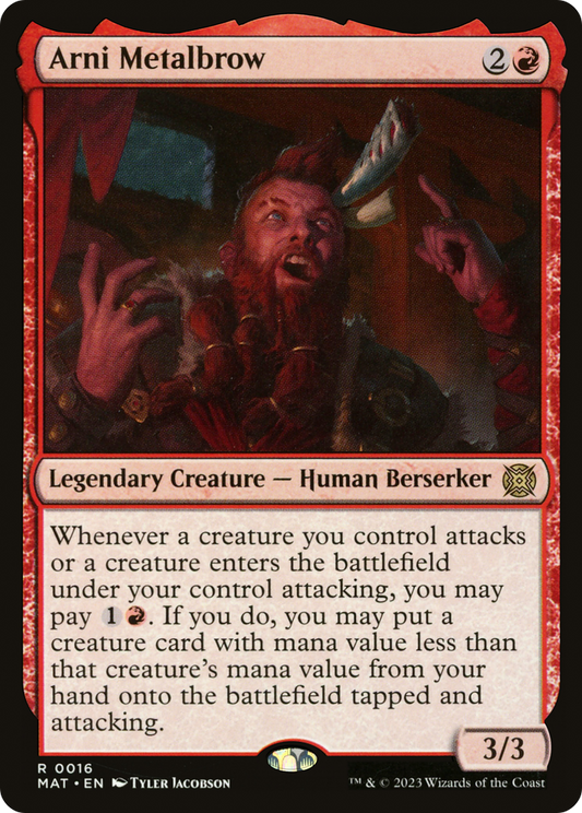 Arni Metalbrow [March of the Machine: The Aftermath] [Foil]