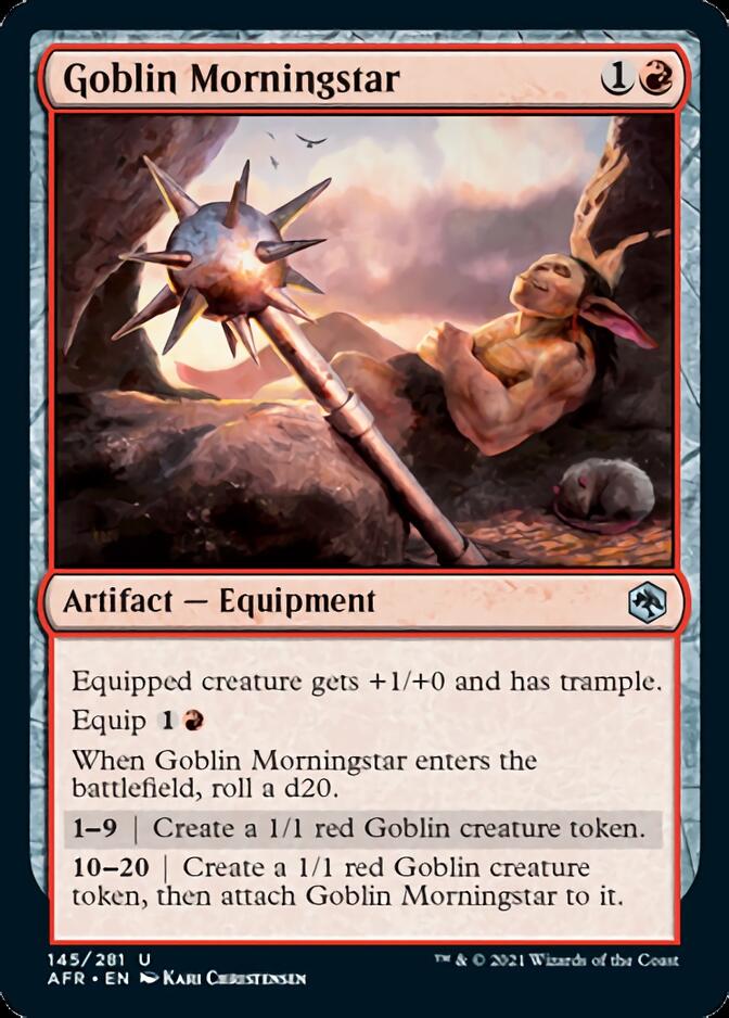 Goblin Morningstar [Dungeons & Dragons: Adventures in the Forgotten Realms] [Foil]