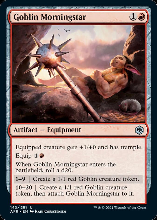 Goblin Morningstar [Dungeons & Dragons: Adventures in the Forgotten Realms] [Foil]
