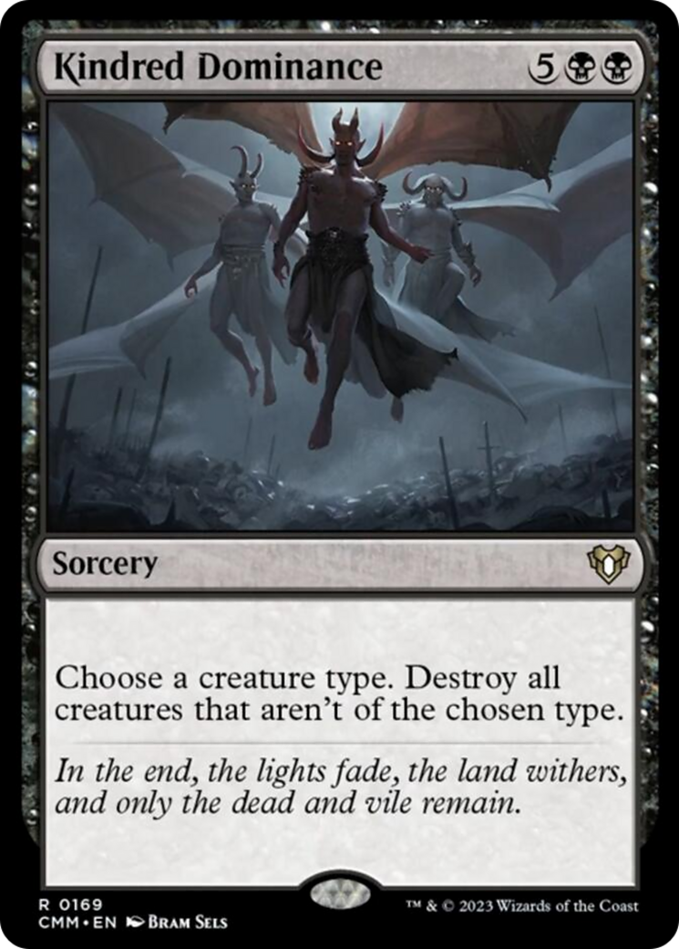 Kindred Dominance [Commander Masters] [Foil]