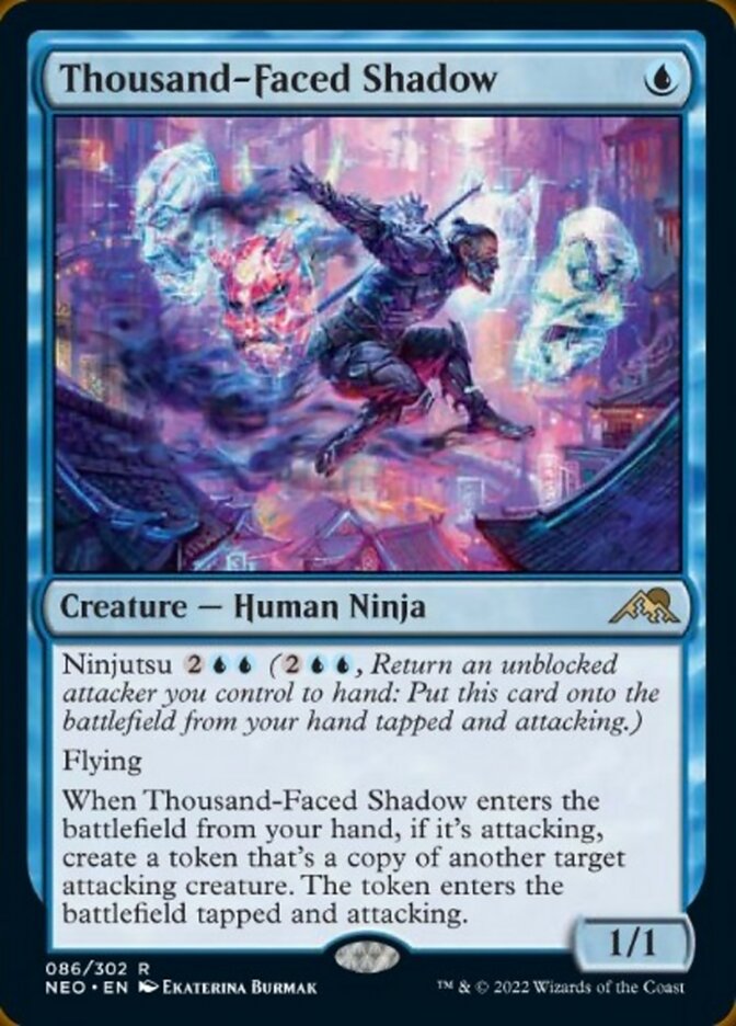 Thousand-Faced Shadow [Kamigawa: Neon Dynasty] [Foil]