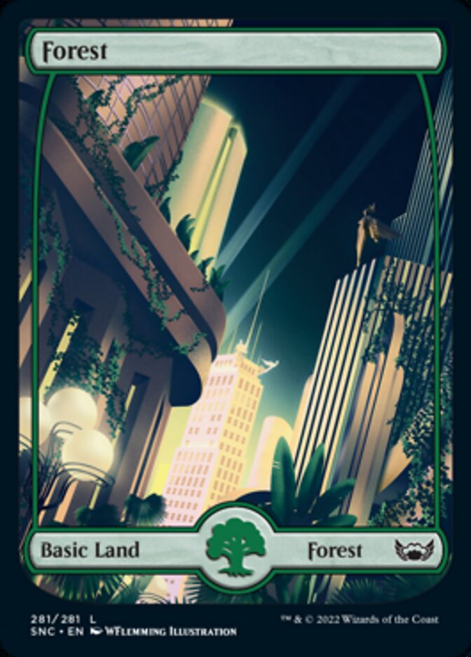 Forest (281) [Streets of New Capenna] [Foil]