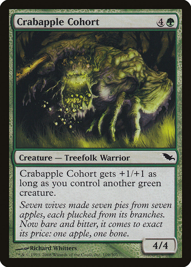 Crabapple Cohort [Shadowmoor] [Foil]