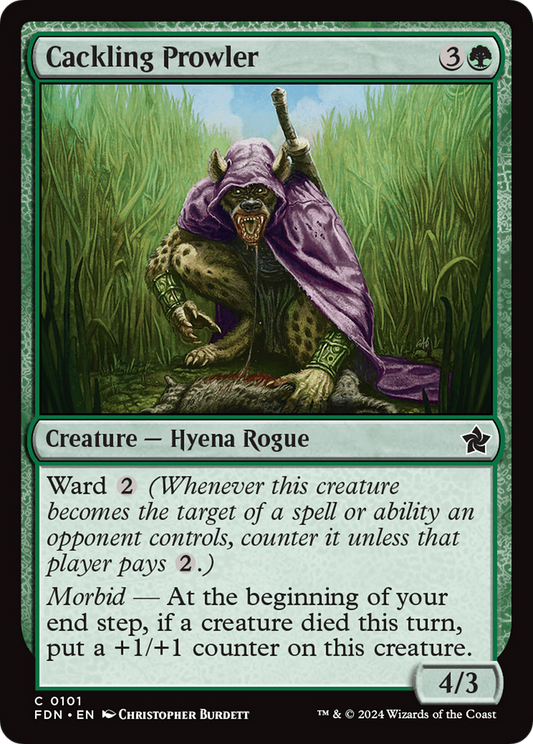 Cackling Prowler [Foundations] [Foil]
