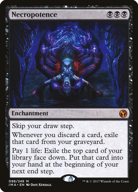 Necropotence [Iconic Masters] [Foil]