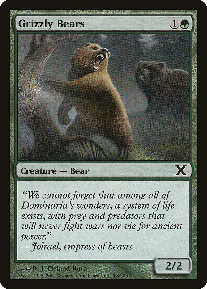Grizzly Bears [Tenth Edition] [Foil]