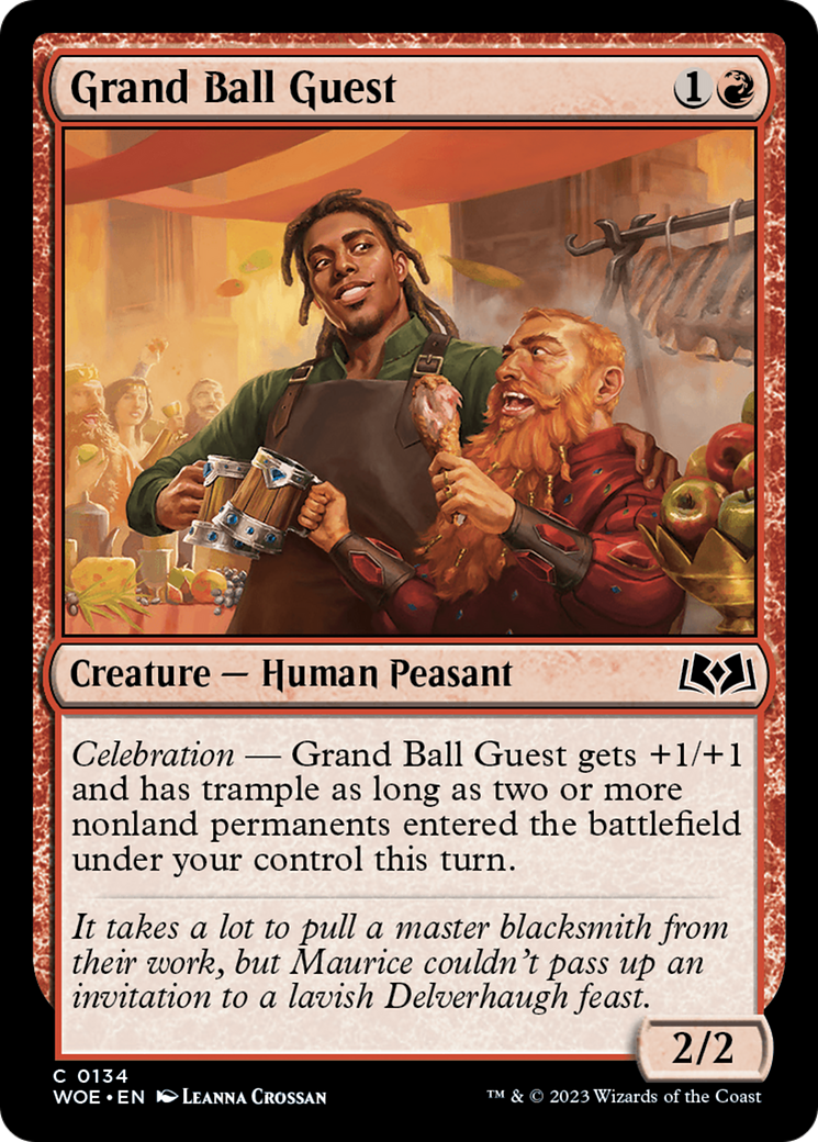 Grand Ball Guest [Wilds of Eldraine] [Foil]