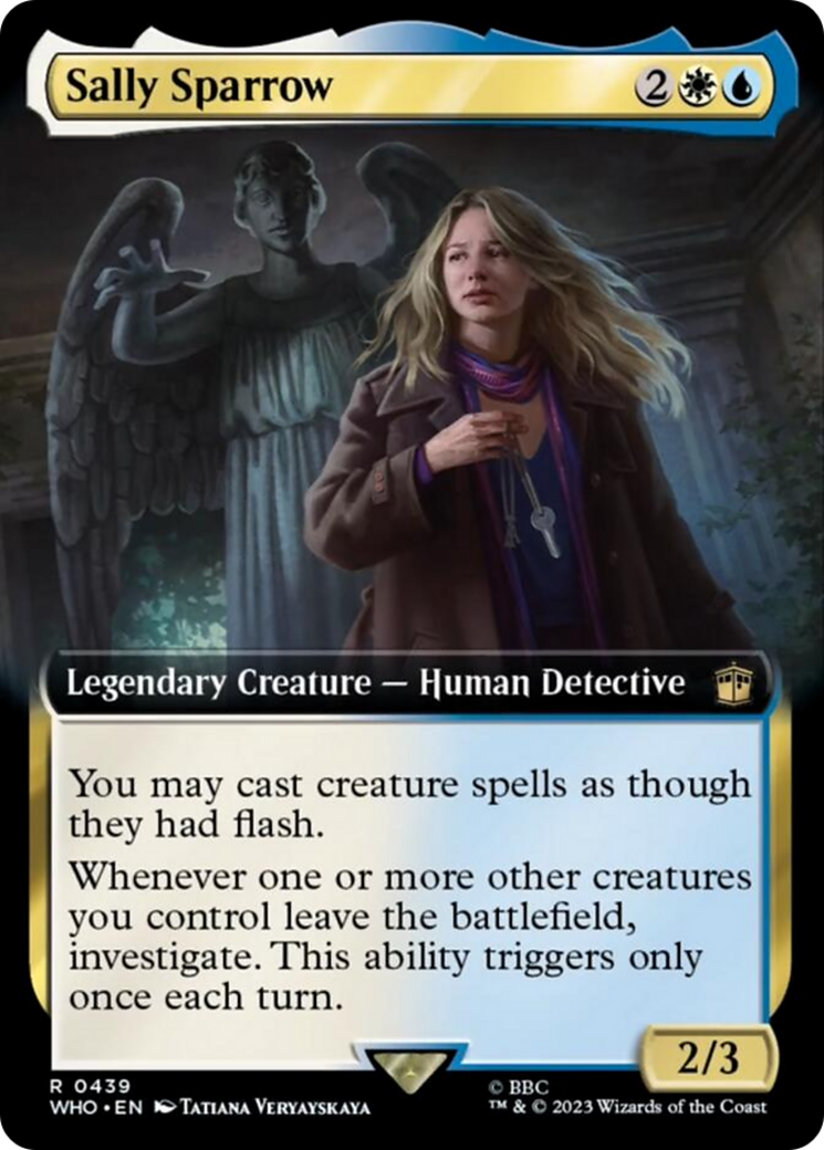 Sally Sparrow (Extended Art) [Doctor Who] [Foil]