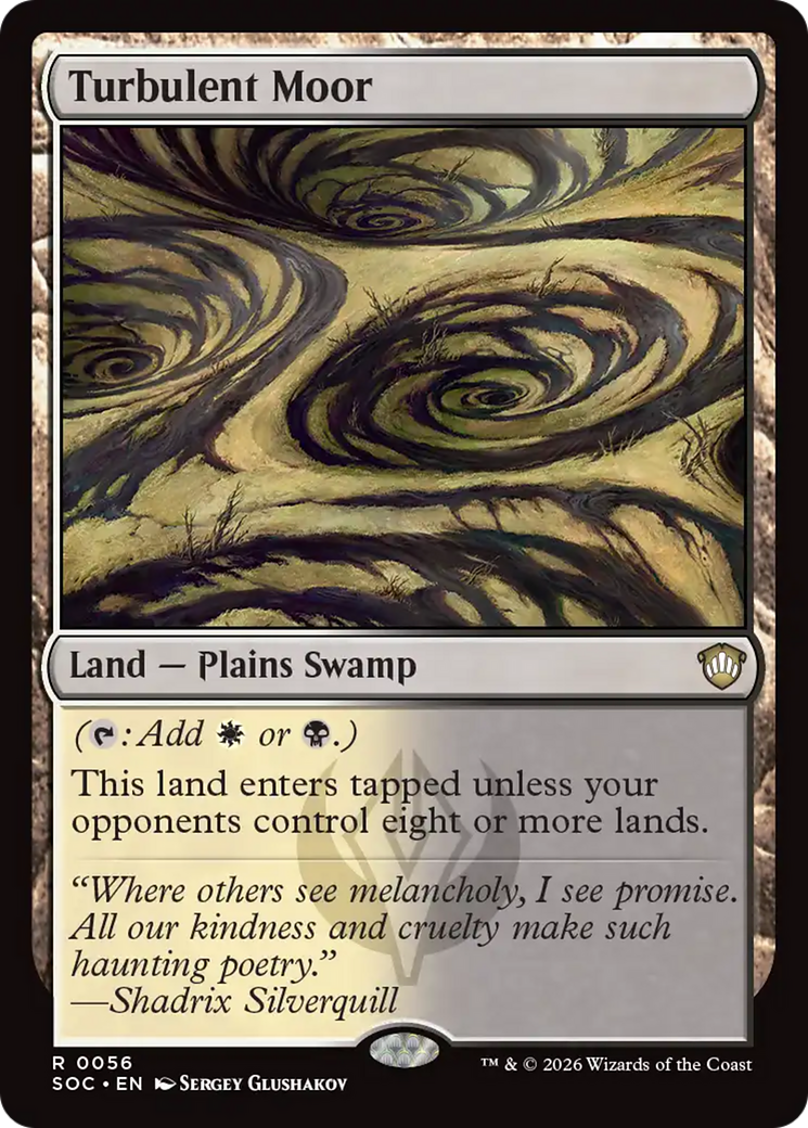 Turbulent Moor [Secrets of Strixhaven Commander] [Foil]