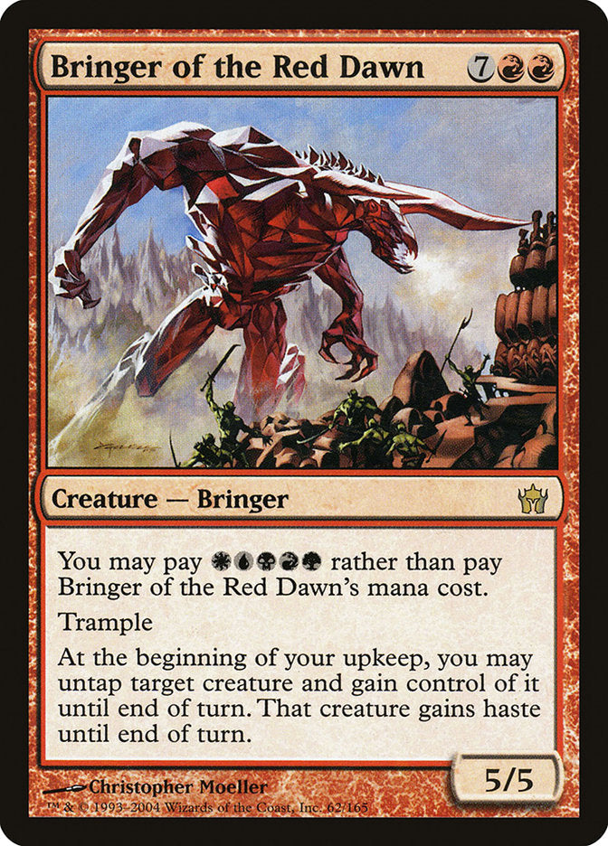 Bringer of the Red Dawn [Fifth Dawn] [Foil]