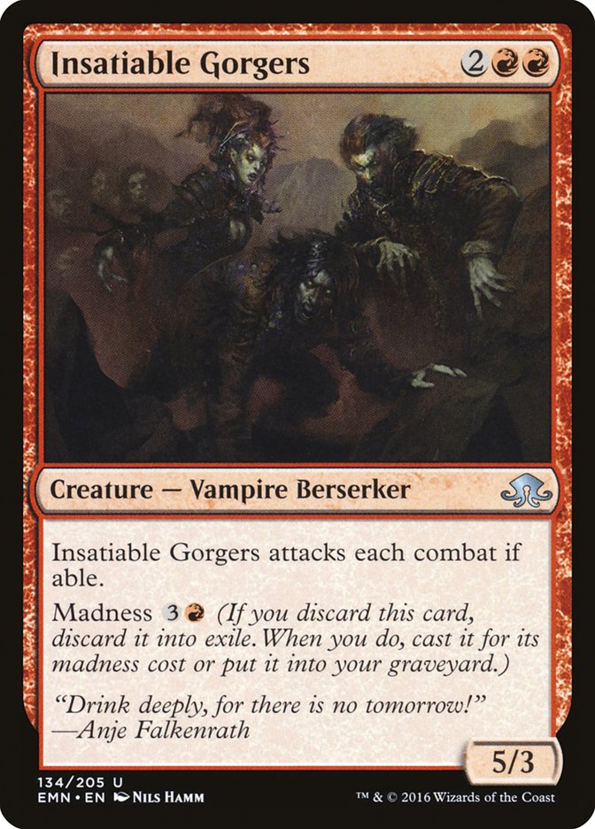 Insatiable Gorgers [Eldritch Moon] [Foil]