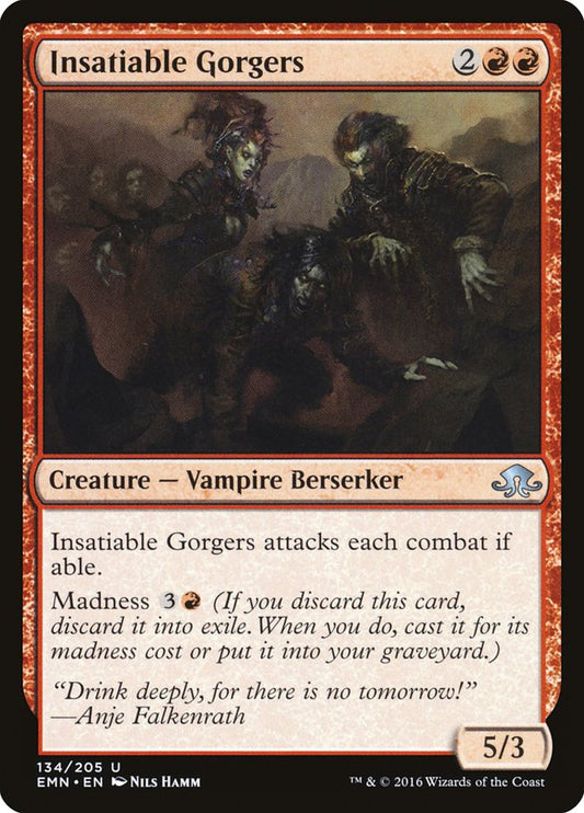 Insatiable Gorgers [Eldritch Moon] [Foil]