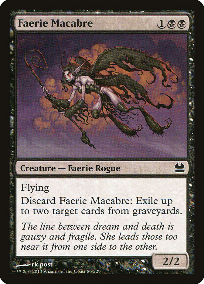 Faerie Macabre [Modern Masters] [Foil]