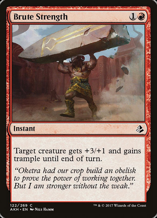 Brute Strength [Amonkhet] [Foil]