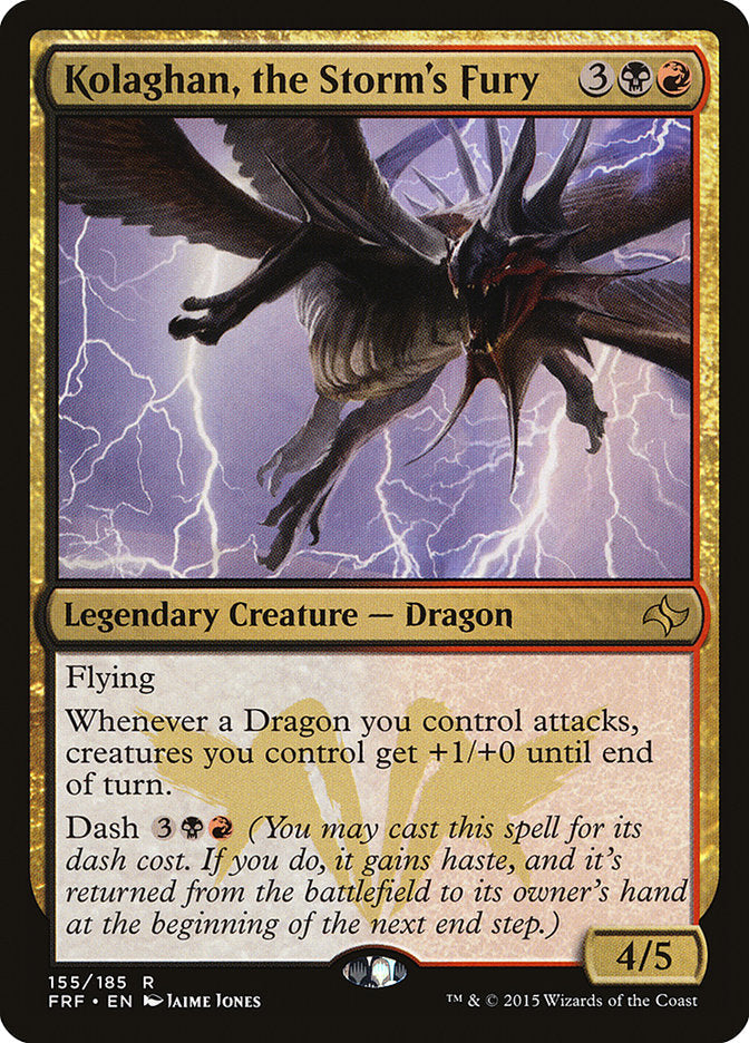 Kolaghan, the Storm's Fury [Fate Reforged] [Foil]