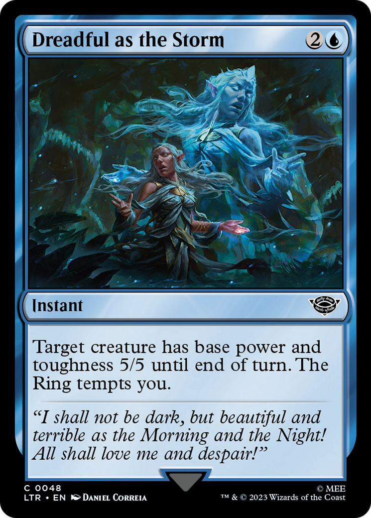 Dreadful as the Storm [The Lord of the Rings: Tales of Middle-Earth] [Foil]