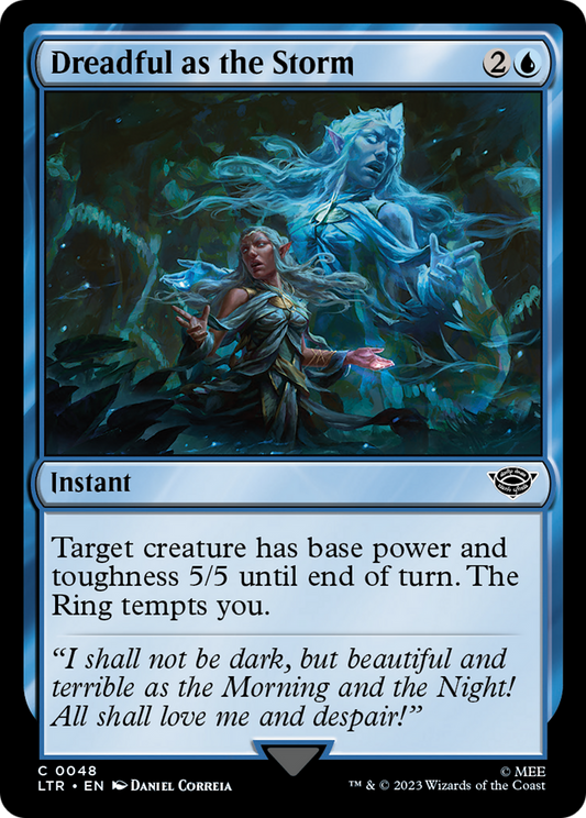 Dreadful as the Storm [The Lord of the Rings: Tales of Middle-Earth] [Foil]
