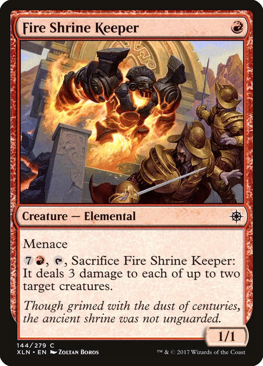 Fire Shrine Keeper [Ixalan] [Foil]