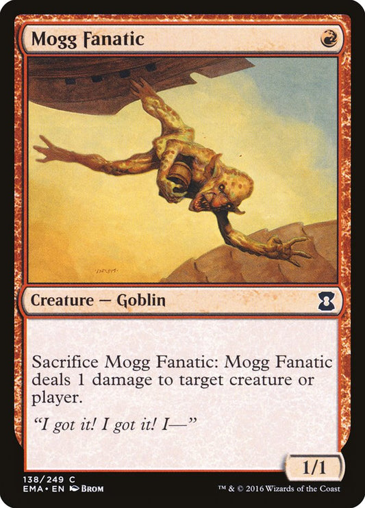 Mogg Fanatic [Eternal Masters] [Foil]