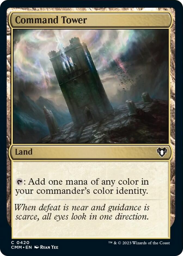 Command Tower [Commander Masters] [Foil]