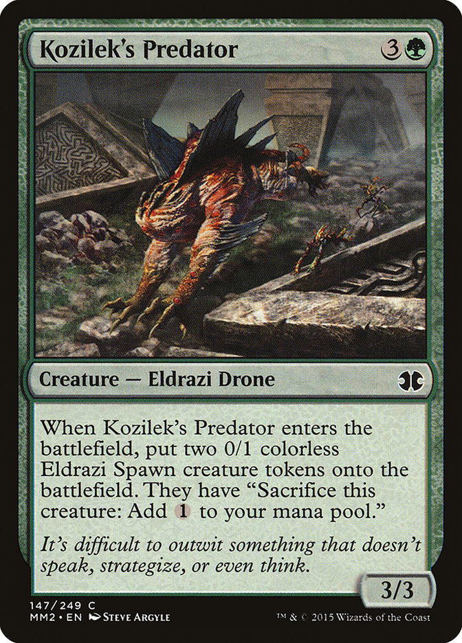 Kozilek's Predator [Modern Masters 2015] [Foil]
