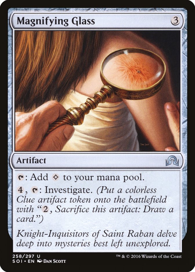 Magnifying Glass [Shadows over Innistrad] [Foil]