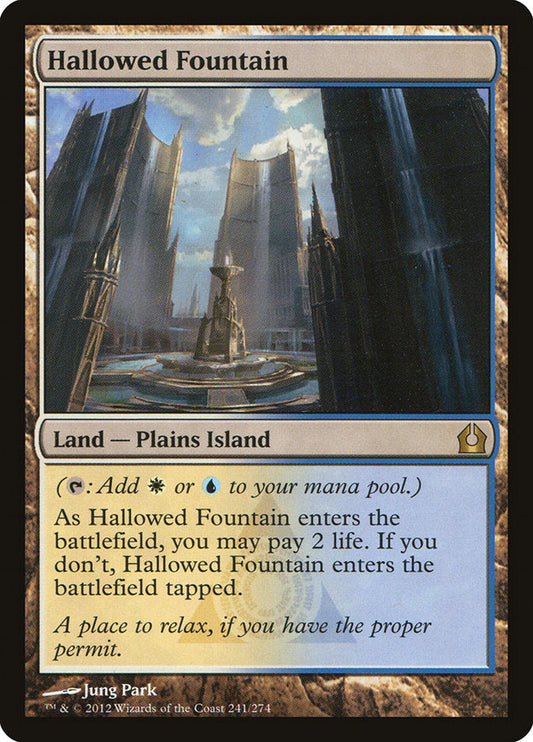 Hallowed Fountain [Return to Ravnica] [Foil]