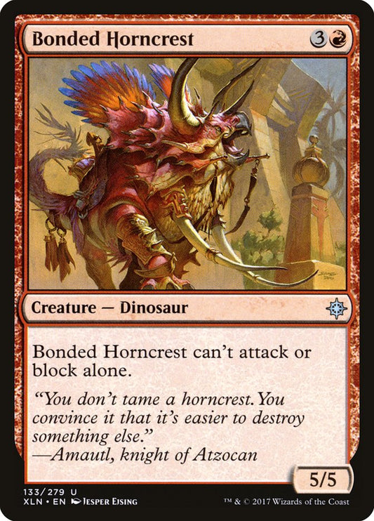 Bonded Horncrest [Ixalan] [Foil]