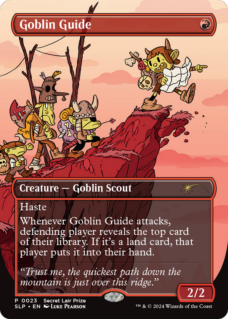Goblin Guide [Secret Lair Showdown] [Foil]