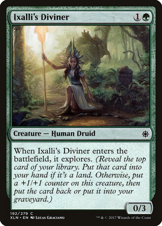 Ixalli's Diviner [Ixalan] [Foil]