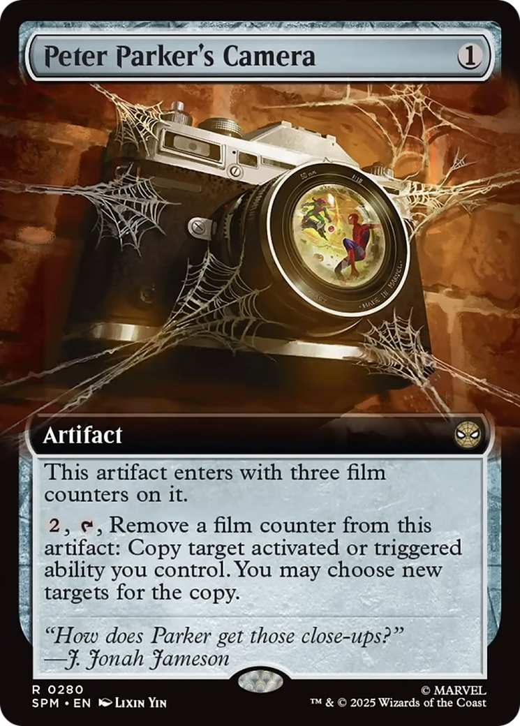 Peter Parker's Camera (Extended Art) [Marvel's Spider-Man] [Foil]