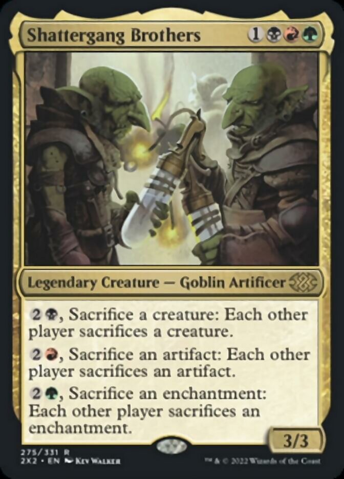 Shattergang Brothers [Double Masters 2022] [Foil]