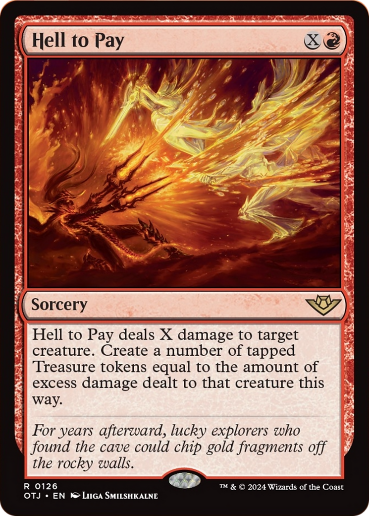 Hell to Pay [Outlaws of Thunder Junction] [Foil]