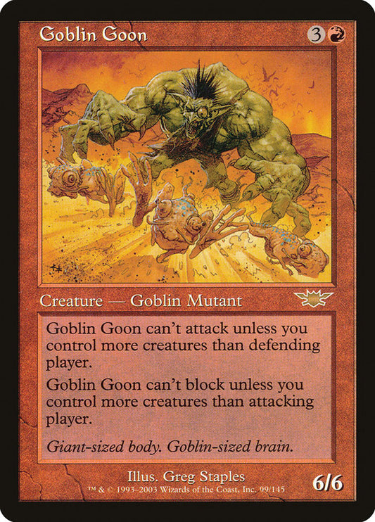 Goblin Goon [Legions] [Foil]
