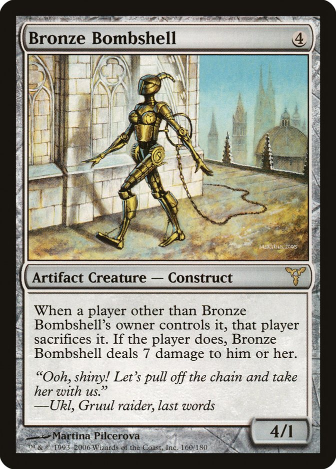 Bronze Bombshell [Dissension] [Foil]