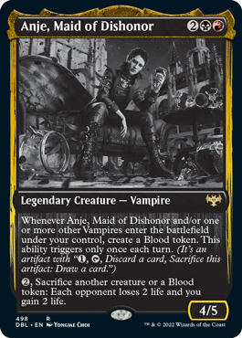 Anje, Maid of Dishonor [Innistrad: Double Feature] [Foil]