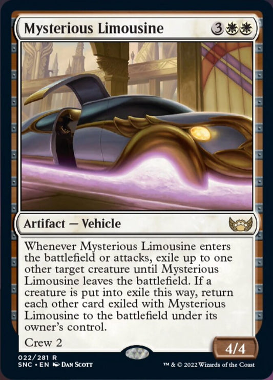 Mysterious Limousine [Streets of New Capenna] [Foil]