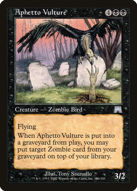 Aphetto Vulture [Onslaught] [Foil]