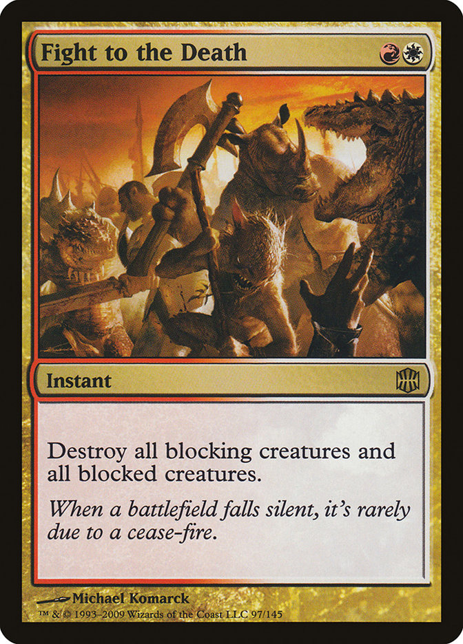 Fight to the Death [Alara Reborn] [Foil]