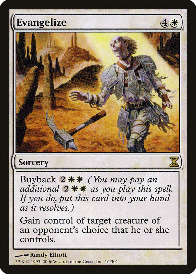 Evangelize [Time Spiral] [Foil]