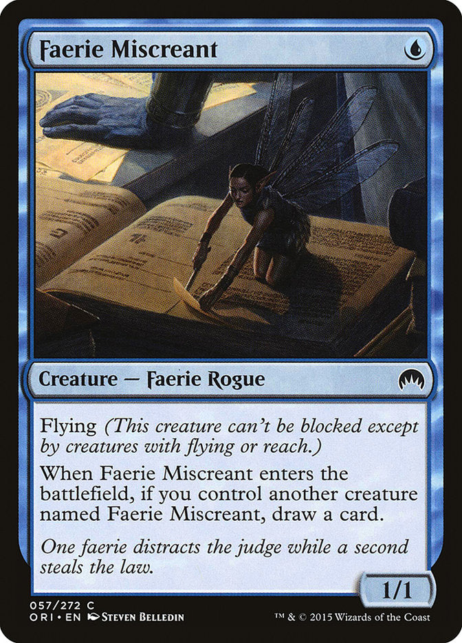 Faerie Miscreant [Magic Origins] [Foil]