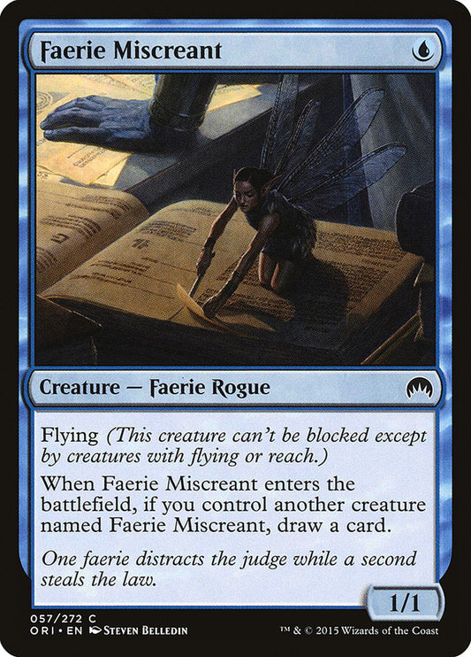 Faerie Miscreant [Magic Origins] [Foil]