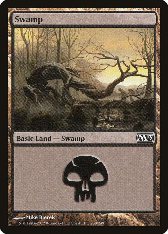 Swamp (238) [Core Set 2013] [Foil]