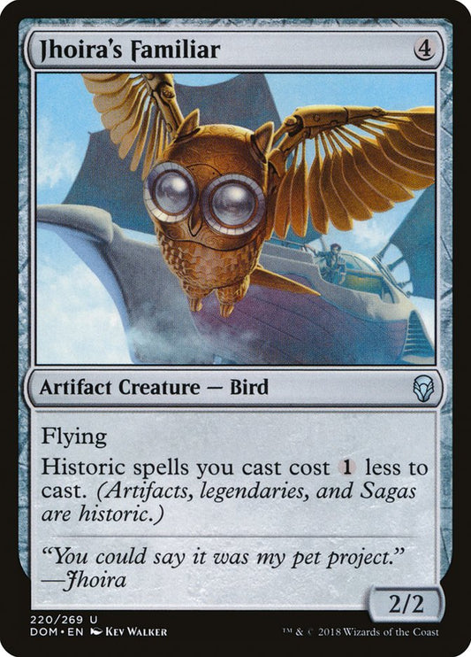 Jhoira's Familiar [Dominaria] [Foil]