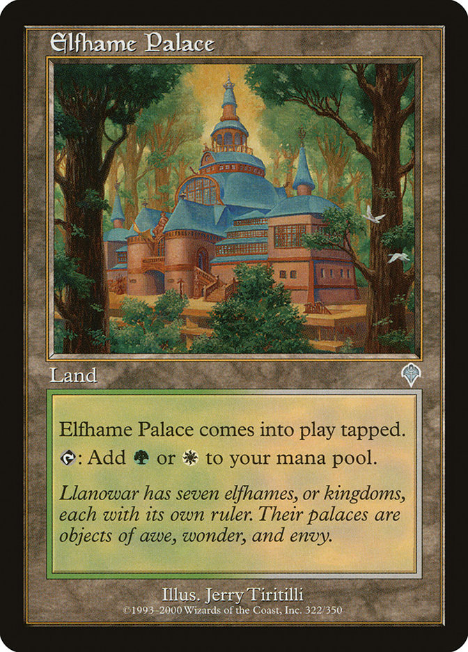 Elfhame Palace [Invasion] [Foil]