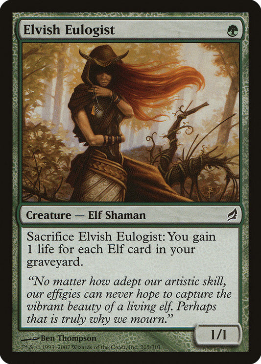 Elvish Eulogist [Lorwyn] [Foil]