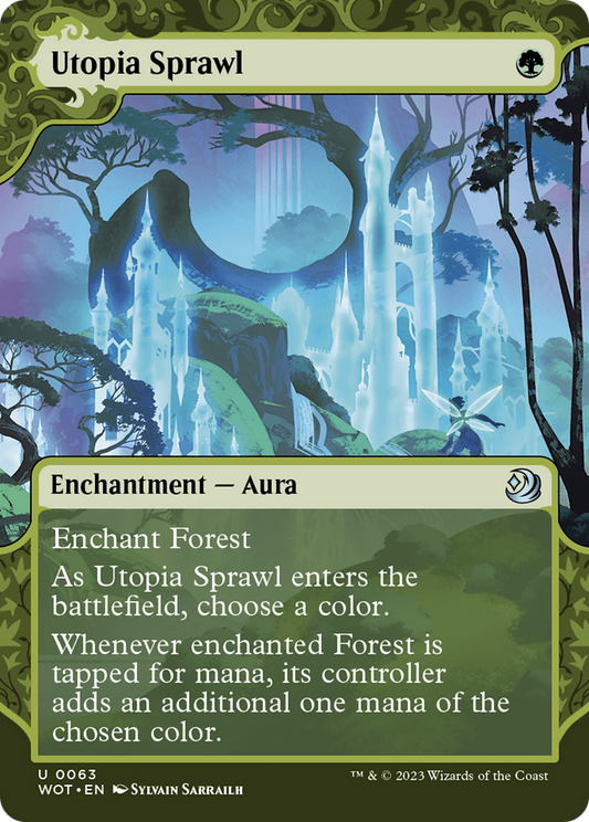 Utopia Sprawl [Wilds of Eldraine: Enchanting Tales] [Foil]