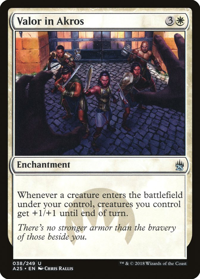 Valor in Akros [Masters 25] [Foil]